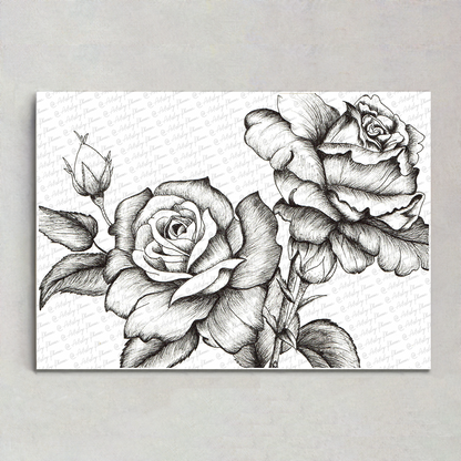 (PRE ORDER) Rose Phoenix: Black and White Print