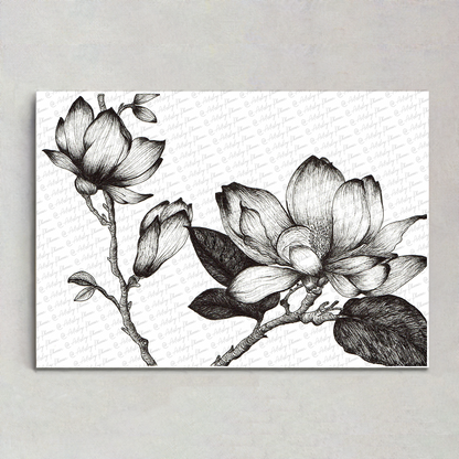 (PRE ORDER) Magnolia: Black and White Print